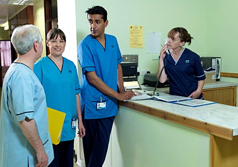NHS Staff Huddle image