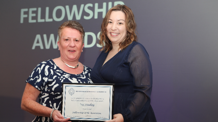Fellowship Award success for Val Findlay