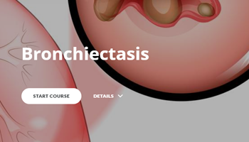 New learning module for the diagnosis and care of bronchiectasis image