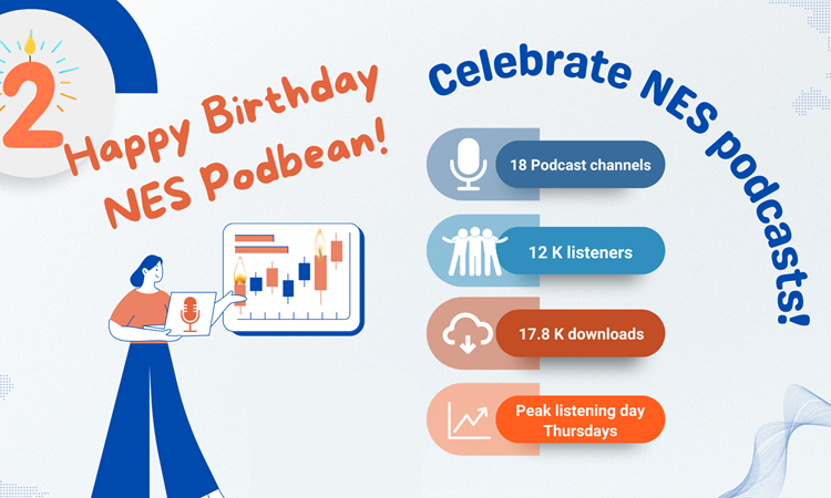 Marking two years since our first NES podcast image