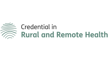 Logo for Credential in Rural and Remote Health image