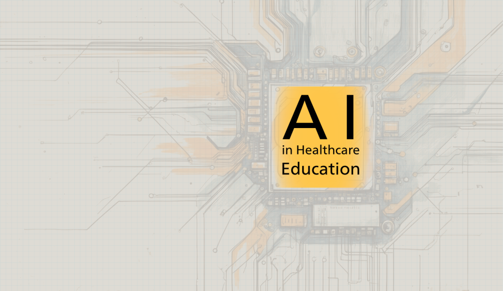 AI in Healthcare Education Conference graphic image